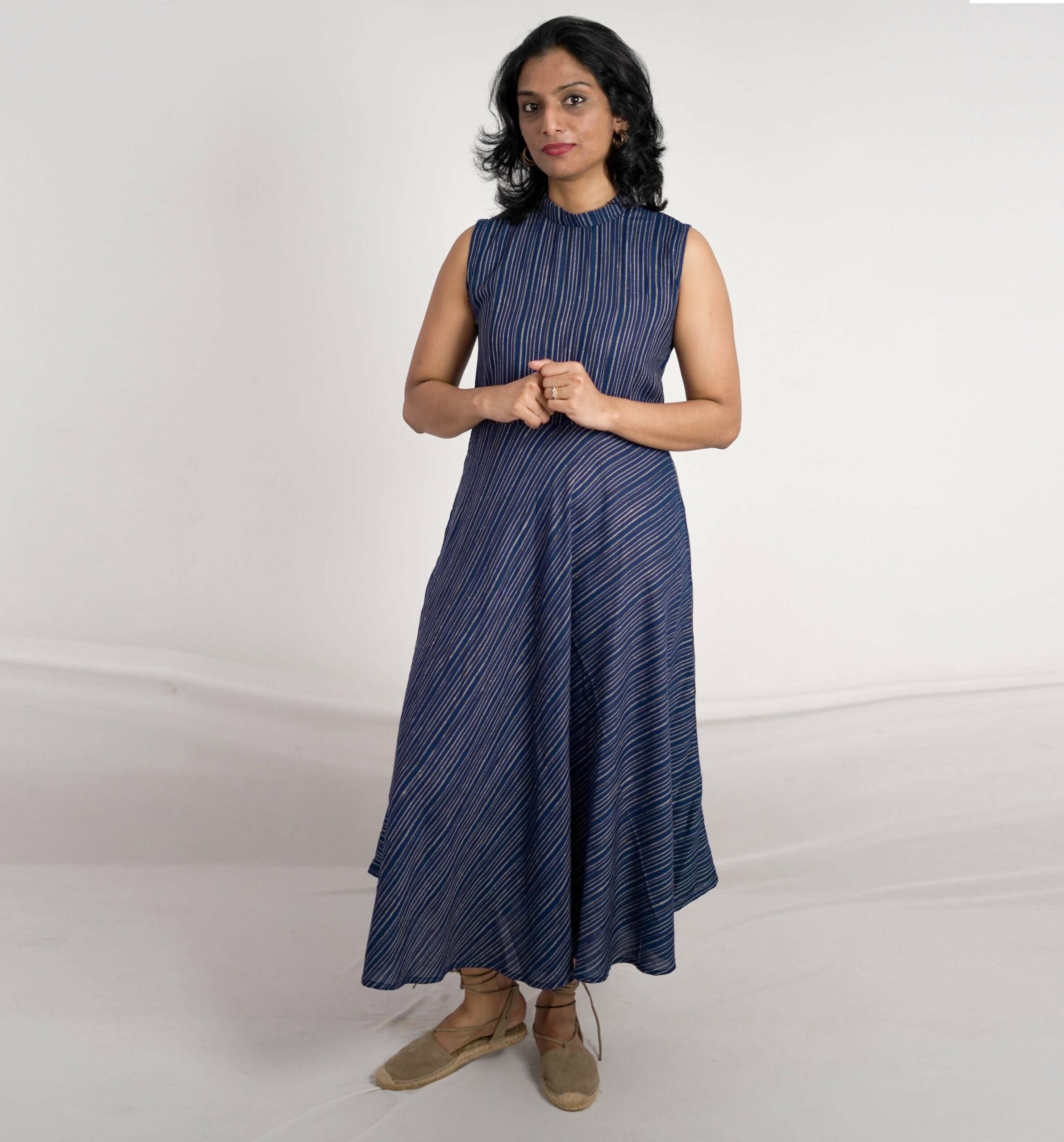 High Neck Floor Length Abay... | Abaya fashion, Indian dresses, Dress